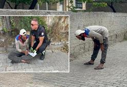 Polise yakalanınca namaza durdu! Motosiklet sürücüsü cezadan kurtulamadı