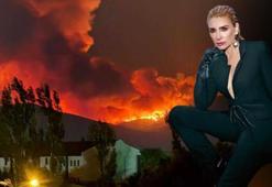 İzmir'deki yangın felaketinde Bilge Öztürk'ün sörf okulu küle döndü! Facia anlarını paylaştı