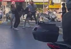 Yer: Esenyurt! Motosikletli kadınlara dehşeti yaşattılar