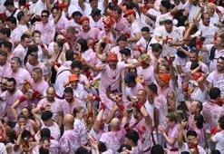 İspanya’da San Fermin Festivali kan ter içinde başladı: Sokaklar bu kez Filistin için haykırdı! İşte görüntüler