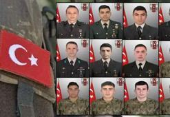 Pençe Kilit bölgesinde şehit olan askerlerimizin sayısı 12'ye yükseldi