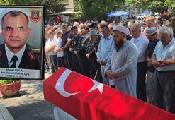 Kanserden ölen uzman jandarma, askeri törenle toprağa verildi