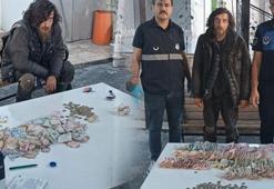 Ekipler şoke oldu! Dilencinin üzerinden binlerce lira çıktı