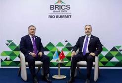 Dışişleri Bakanı Hakan Fidan, Kazak mevkidaşı Nurtleu ile bir araya geldi