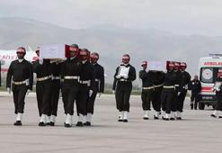 Pençe-Kilit Harekatı bölgesinde şehit olan 6 asker için Hakkari'de tören düzenlendi