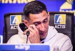 Angel Di Maria yuvaya döndü! Gözyaşlarına hakim olamadı