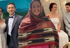 Trabzon'a Amerikalı gelin! Emily fındık topladı, horon oynadı