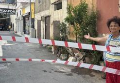 Yol çöktü, evler yıkılmak üzere! Bir ilçe korku dolu günler yaşıyor