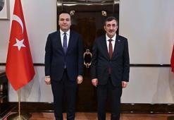 Cumhurbaşkanı Yardımcısı Yılmaz, AK Parti Gençlik Kolları Başkanı'nı kabul etti