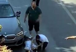 Amerika'dan getirdiği otomobil ile trafiğe çıktıktan 10 dakika sonra yayaya çarptı