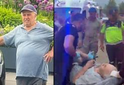 Yaşlı gurbetçinin otoyolda verdiği tuvalet molası sonu oldu