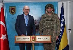 TBMM Başkanı Kurtulmuş, Bosna Hersek’te EUFOR Türk Temsil Heyeti Başkanlığı’nı ziyaret etti