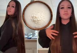 Kokusu kötü ama her tanesi saç uzatıyor! 'Yıkamadan önce sürün, sırmaya dönsün'