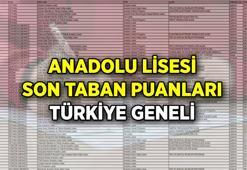 Anadolu Lisesi Taban Puanları 2025! İstanbul, Ankara, İzmir ve Türkiye Geneli Anadolu Lisesi LGS Taban Puanları ve Başarı Sıralamaları Kaç?