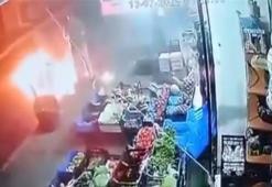 İstanbul Küçükçekmece'de markete molotoflu saldırı düzenlendi