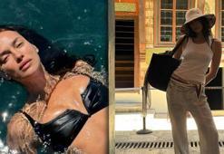 Dünyaca ünlü model İstanbul'a geldi! Sürpriz paylaşım: Medusa'yı ziyaret etti