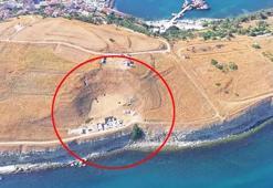 Perinthos Antik Kenti'nde ortaya çıkarılan tiyatronun, dörtte biri kazıldı