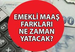ZAMLI MAAŞ HABERLERİ 📌EMEKLİ MAAŞ FARKLARI ne zaman yatacak? Zamlı emekli maaşları ne zaman ödenecek?