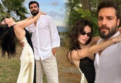 Ünlü çiftten romantik kutlama! 'Seninle 3'üncü ve daha nicelerine'