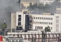 İsrail, Suriye'nin kalbi Şam'ı bombalıyor: İşte bölgeden görüntüler!