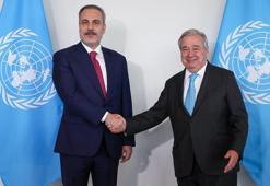 Dışişleri Bakanı Hakan Fidan BM Genel Merkezi'nde resmi akşam yemeğine katıldı