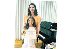 Fransa’dan minik piyaniste ödül