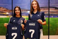 Fenerbahçe'de Hande Baladın ve Helin Kayıkçı ile imzalar atıldı