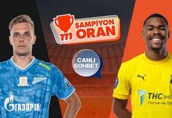 Rusya Premier Ligi'nde Zenit ile FK Rostov karşılaşacak! Zorlu maçın heyecanı canlı sohbet ve Şampiyon Oranlar ile Misli'de