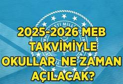 2025-2026 OKULLAR NE ZAMAN AÇILACAK? MEB takvimiyle ilkokul, ortaokul ve liselerde eğitim ne zaman başlıyor, ara tatiller hangi gün?