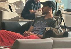 Galatasaray'da Leroy Sane, İstanbul'a geldi