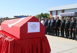 Şehit Üsteğmen Tuğrul Özsu'nun naaşı memleketi Edirne'ye gönderildi