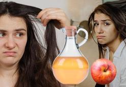 Yazın saçları terden koruyun! Ne kabarma ne yağlanma, çaresi elmada saklı