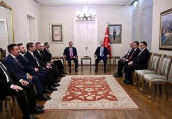 Dışişleri Bakanı Hakan Fidan Irak Egemenlik Partisi lideri Hançer'i kabul etti