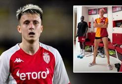 Yıldız futbolcu Galatasaray formasıyla! Taraftarı heyecanlandırdı