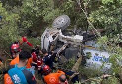 Bursa'da feci olay! Orman yangınını söndürmeye giden tanker uçuruma düştü: 1 ölü 2 yaralı
