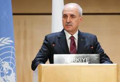 TBMM Başkanı Numan Kurtulmuş Cenevre'de konuştu! 'Gazze'de can kaybı 60 bini aştı'