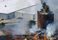 ABD'de pelet fabrikasında şiddetli patlama