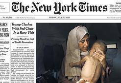 New York Times'ın Gazze kapağı İsrail'i çıldırttı: 'Kanlı iftira yayıyorlar'