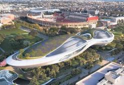 Uzay gemisi görünümlü müze açıyor