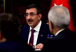 Cumhurbaşkanı Yardımcısı Yılmaz, Türk-İş Başkanı Ergün Atalay ile görüştü