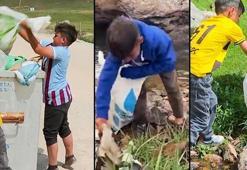 Bakan Kurum'dan yayladaki çöpleri toplayan iki kardeşe teşekkür
