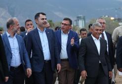 Bakan Kurum, İskenderun Sahili'nde inceleme yaptı