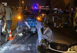 Polisten kaçan araç kaza yaptı! Araçtan 11 kişi çıktı ve hemen gözaltına alındı