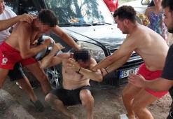 Cankurtaran vatandaşı yumrukladı! Kavganın nedeni pes dedirtti