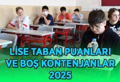 LİSE BOŞ KONTENJANLAR VE TABAN PUANLARI | E-OKUL LGS (Lise) Taban puanları ve boş kontenjanlar açıklandı! İstanbul Fen Lisesi, Anadolu Lisesi, Anadolu İmam Hatip Lisesi boş kontenjanlar ve taban puanları