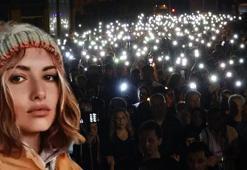 Trabzon'da boşanma aşamasındaki kocasının katlettiği Sinem için 'ışıklı' anma