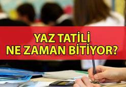 YAZ TATİLİ NE ZAMAN SONA ERİYOR? Yaz tatili son günü ne zaman? 1. sınıf uyum haftası ne zaman başlayacak?