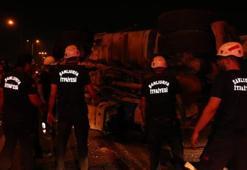 Şanlıurfa’da zincirleme trafik kazası yaşandı! TIR ortalığı savaş alanına çevirdi