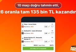 Misli’de haftanın kuponu… 10 maçı doğru tahmin etti, 626 oranla tam 135 bin TL kazandırdı!
