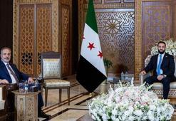 Dışişleri Bakanı Hakan Fidan, Suriye Cumhurbaşkanı Şara ile görüştü!